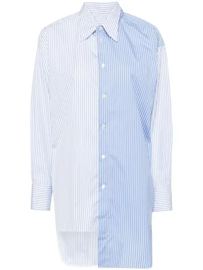 Y's Stripe Shirt In Blue