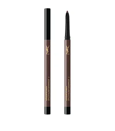 Ysl Crushliner Gel Eyeliner Pencil In Brown