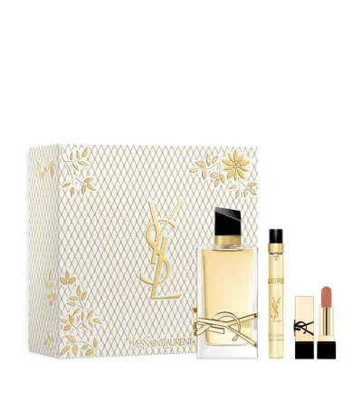 Ysl Libre Eau De Parfum Deluxe Fragrance Gift Set In White