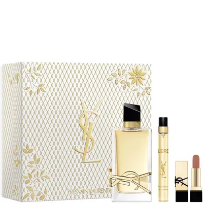 Ysl Yves Saint Laurent Libre Eau De Parfum 90ml Gift Set In White