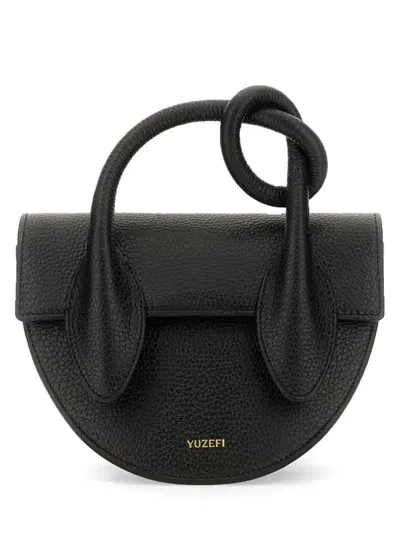 Yuzefi Pretzel Bag In Black