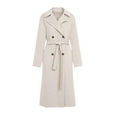 Yves Salomon Manteau Jacket In White