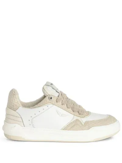 Zadig & Voltaire Wings Low-top Sneakers In Multi