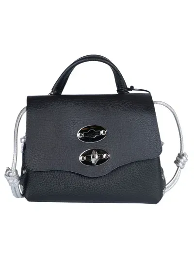 Zanellato Baby Postina Daily Night Shoulder Bag In Black