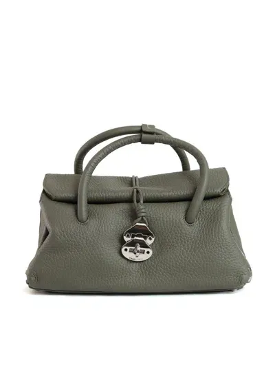 Zanellato Hand Held Bag. In Green