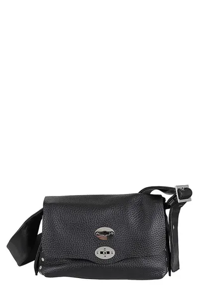 Zanellato Small Postina Messenger Bag In Black