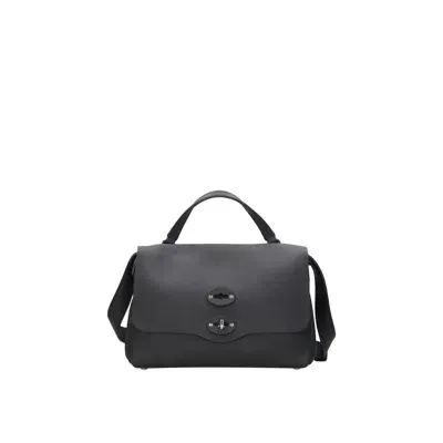 Zanellato Postina S Leather Bag In Black