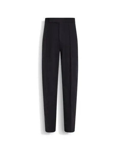 Zegna Black Trofeo Cashmere Pants