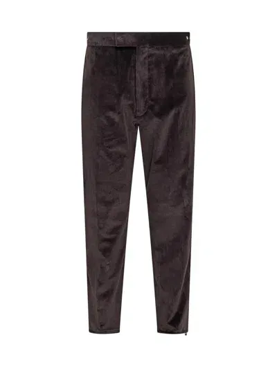 Zegna Cashco Pants In Brown