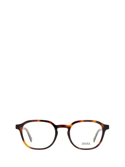 Zegna Eyeglasses In Brown