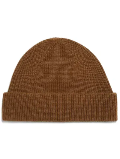 Zegna Oasi Beanie In Brown