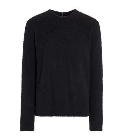 Zegna Oasi Cashmere Sweater In Black