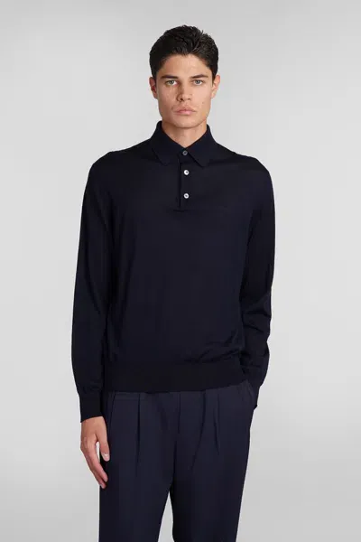 Zegna Sweaters In Blue