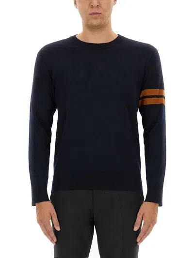 Zegna Wool Jersey. In Blue