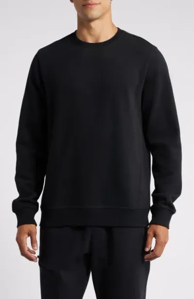 Zella Cloud Fleece Sweatshirt In Black