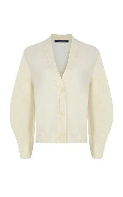 Zeynep Arcay Cashmere Cardigan In White