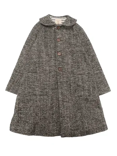 Zhoe & Tobiah Kids' Girl Coat In Gray