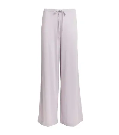 Zimmerli Sea Island Pyjama Trousers In Purple