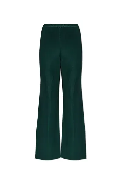 Zimmermann Eden Slouch Flare Pants In Green