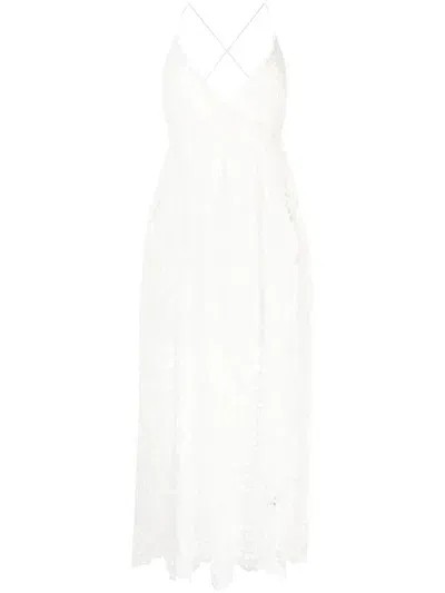 Zimmermann Lace Long Dress Clothing In White