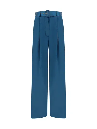 Zimmermann Pants In Teal