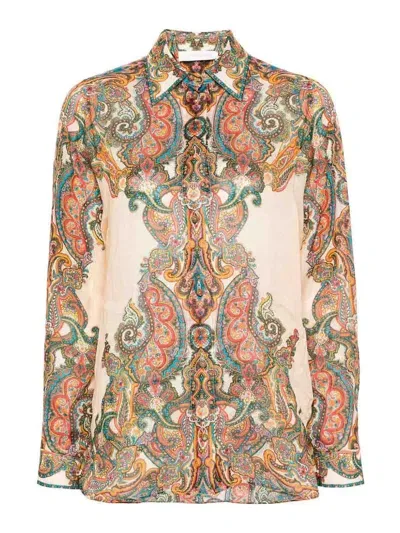 Zimmermann Shirt In Multicolour