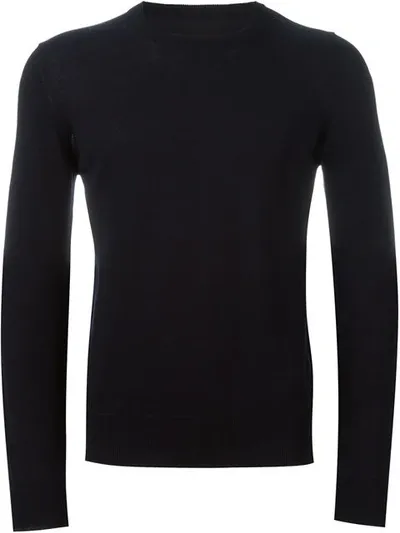 Maison Margiela Black Layered Oversized Sweatshirt