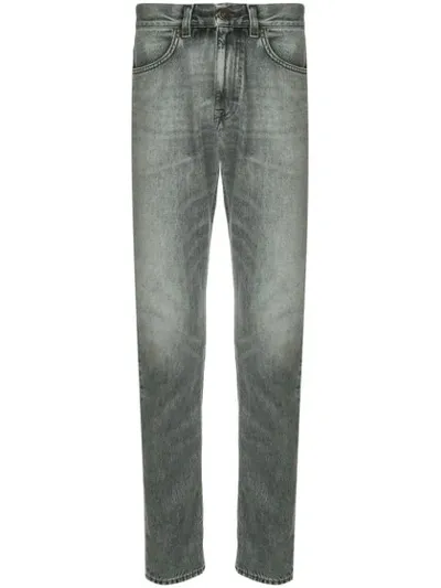 Cerruti 1881 Straight Leg Jeans In Blue