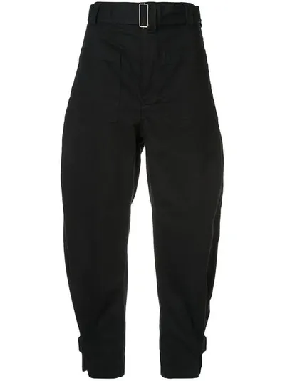 Proenza Schouler Pswl Utility Pants In Black