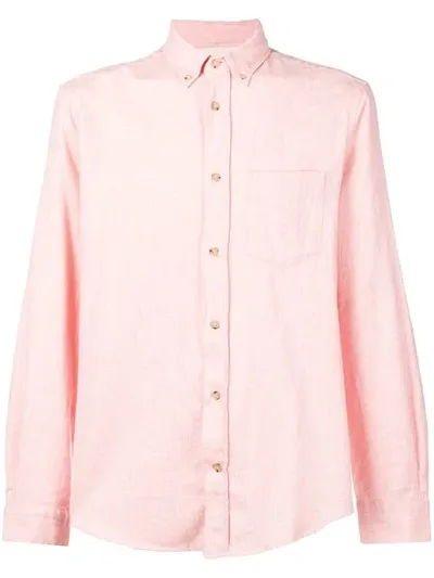 Acne Studios Isherwood Melt Shirt In Pink