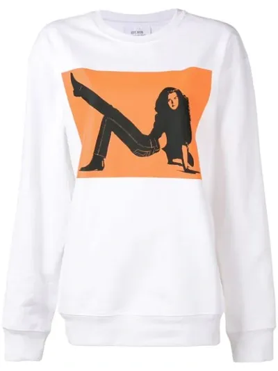 Calvin Klein Jeans Est.1978 1978 Brooke Shields Sweatshirt In White