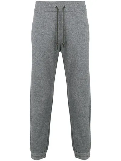 Mr & Mrs Italy Slim Fit Track Pants In Grey