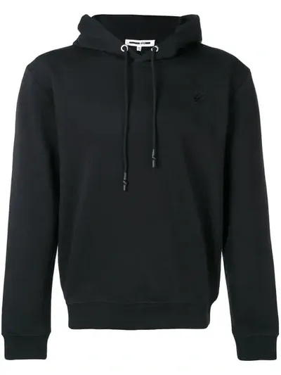 Mcq By Alexander Mcqueen Hooded Logo Sweatshirt In Black