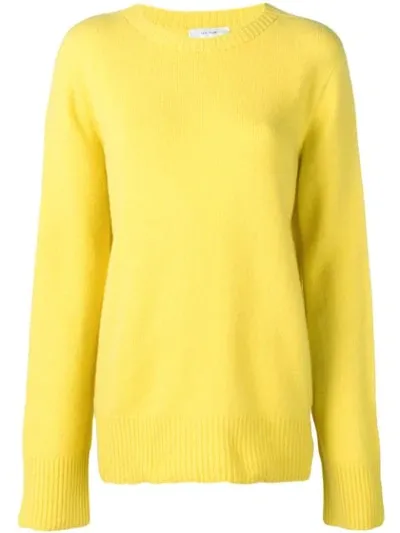 The Row Oversized Jumper In Yellow