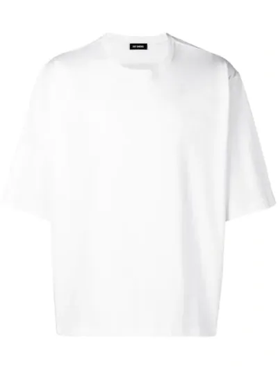 Raf Simons Frankenstein Print T-shirt In White