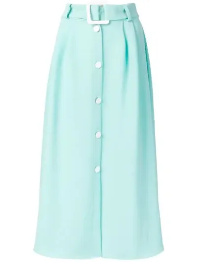 Edeline Lee Telluride Skirt In Blue