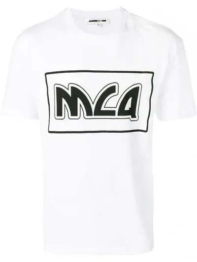 Mcq By Alexander Mcqueen Logo T-shirt In White