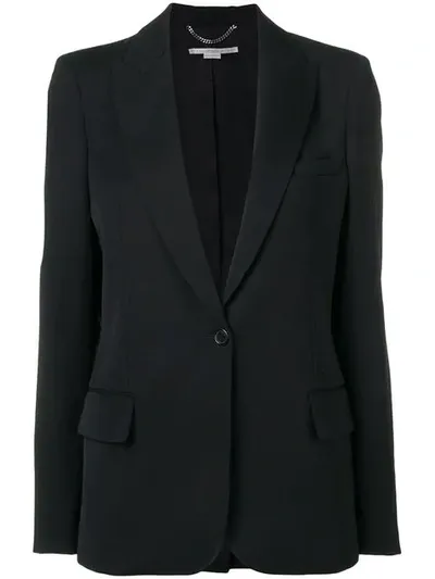 Stella Mccartney Alisa One-button Blazer In Black