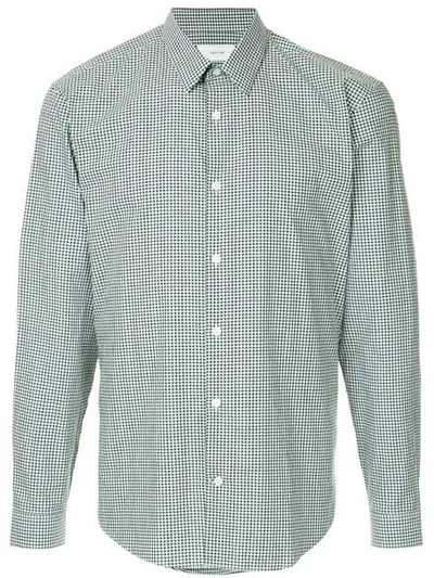 Cerruti 1881 Checked Shirt In Green