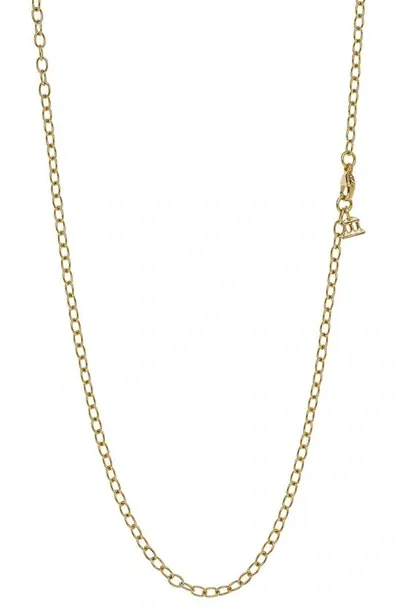 Temple St Clair 18k Yellow Gold Classic Ribbon Chain Necklace, 24