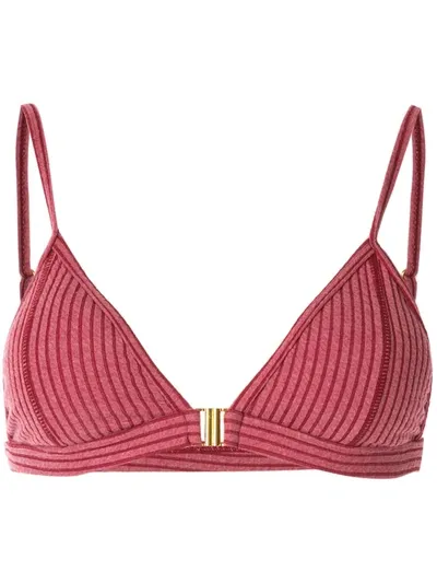 Duskii Capriosca Bikini Top In Red