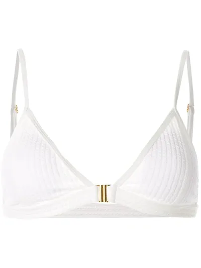 Duskii Capriosca Bikini Top In White