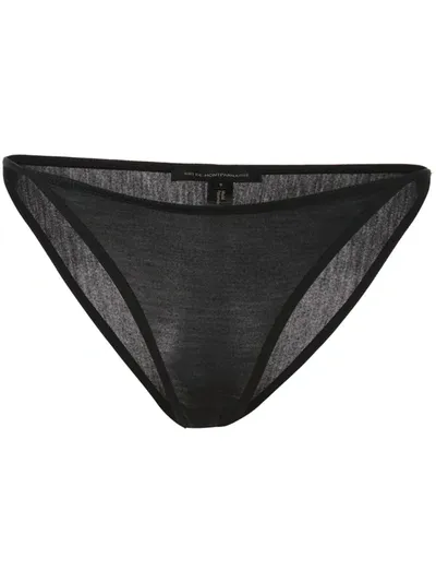 Kiki De Montparnasse Intime Briefs In Black