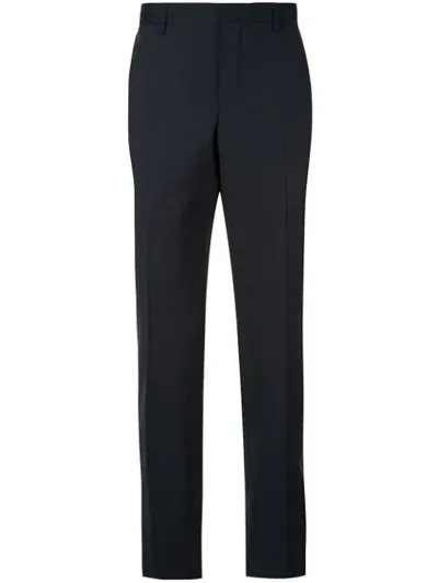 Cerruti 1881 Slim Fit Tailored Trousers In Black