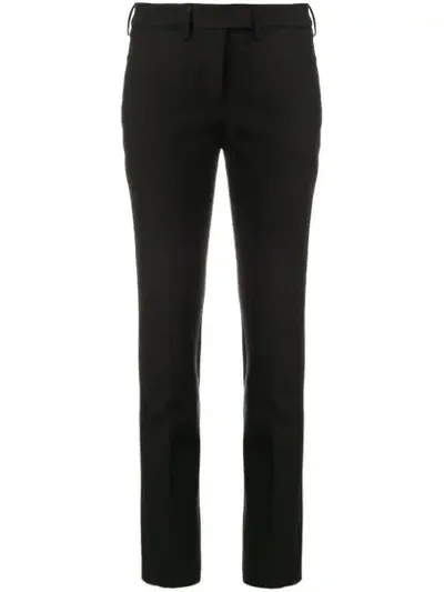 Incotex Slim-fit Tailored Trousers In Black