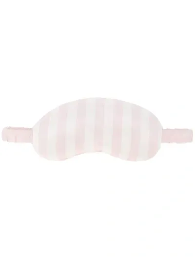 Morgan Lane Silk Sleeping Mask In Pink