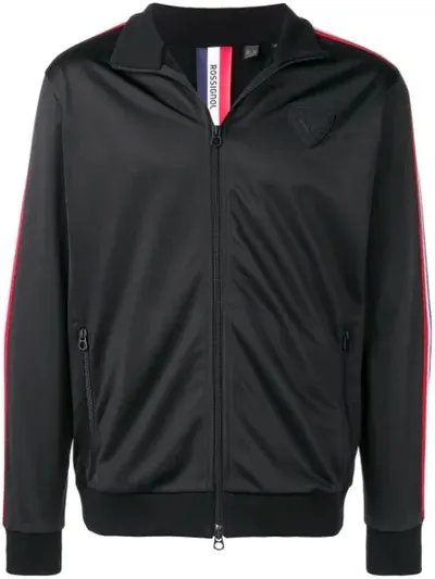 Rossignol Logo Patch Cardigan In Black