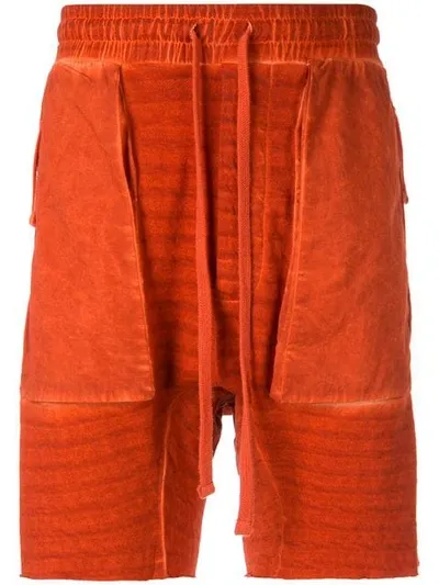 Thom Krom Relaxed-fit Shorts In Orange