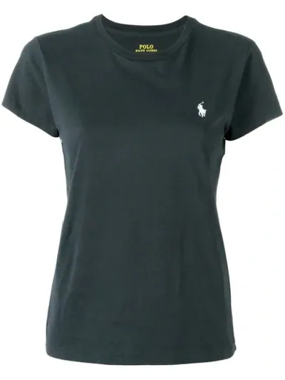 Polo Ralph Lauren Slim-fit Logo T-shirt In Blue