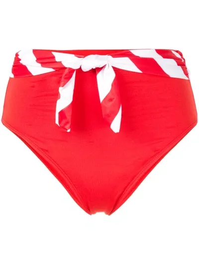 Duskii Tango Bikini Bottoms In Red